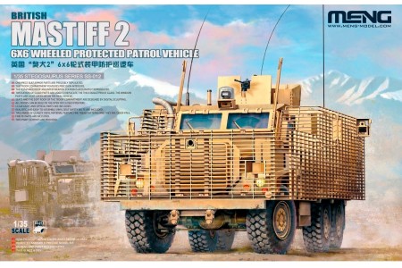 British Mastiff 2 6x6 Wheeled Protected Patrol Vehicle