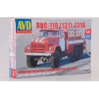1293AVD Сборная модель ПНС-110(131)-131А 1/72 1293AVD Сборная модель ПНС-110(131)-131А 1/72