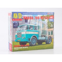 1635AVD Сборная модель Skoda 706 MTTN седельный тягач. 1635AVD Сборная модель Skoda 706 MTTN седельный тягач.