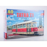 4068AVD Сборная модель Трамвай Tatra T1 4068AVD Сборная модель Трамвай Tatra T1