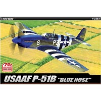 12303 North American P-51B USAAF "Blue Nose" 12303 North American P-51B USAAF "Blue Nose"