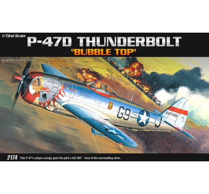 12491 P-47D "Bubble top"  (1:72)