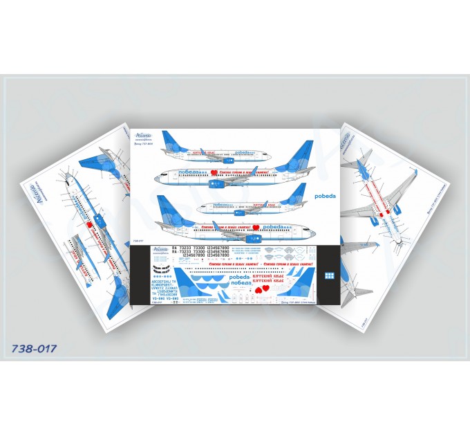 738-017 737-800 Победа