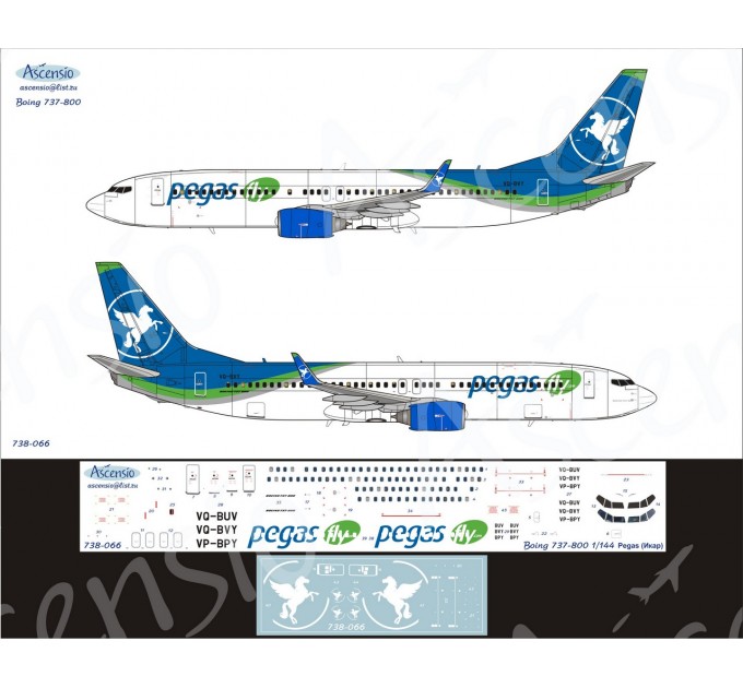 738-066 737-800 Pegas (Ikar)