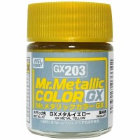 GX203 Краска 18мл Metal Yellow
