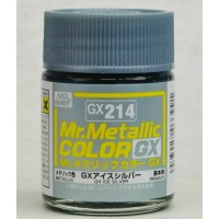 GX214 Краска 18мл Ice Silver Metallic