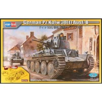 80141 Немецкий легкий танк Kpfw.38(t) Ausf.B. 1/35