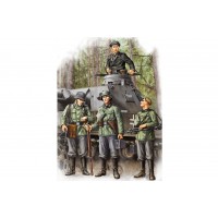 84413 Немецкая пехота No1 (ранняя). Сборная модель 1/35.