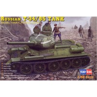 84807 Сборная модель советского танка тип 34/85 (мод. 1944г. с низкопрофильной башней) 1/48