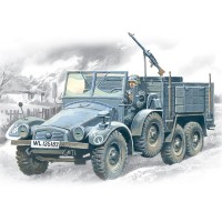 72451 Krupp L2H143 Kfz70, германский легкий грузовой втомобиль. Сборная модель 1/72.
