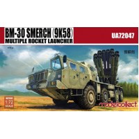 UA72047 Российская РСЗО БМ-30 «Смерч», сборная модель Modelcollect 1/72