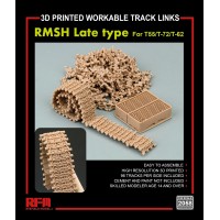 RM-2058 RMSH late type workable track links for T55/T-72/T-62 (3D printed) RM-2058 RMSH late type workable track links for T55/T-72/T-62 (3D printed)