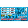 SAB019 Декаль для моделей автобусов. Новосибирск