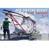 ТА2169 1/35 MQ-8B FIRE SCOUT w/MISSILE &BLADE FOLD KIT