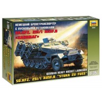 3625 Немецкий бронетранспортер «Ханомаг» Sd.Kfz.251/1 AUSF B с пусковыми установками. 3625 Немецкий бронетранспортер «Ханомаг» Sd.Kfz.251/1 AUSF B с пусковыми установками.