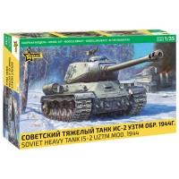 3708 Советский тяжелый танк ИС-2 УЗТМ обр. 1944г. 1/35 3708 Советский тяжелый танк ИС-2 УЗТМ обр. 1944г. 1/35
