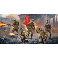 3718 Советская пехота. Взятие Берлина 1945г 3718 Советская пехота. Взятие Берлина 1945г