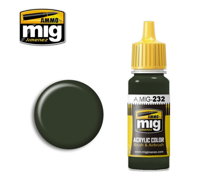 AMIG0232 RLM 70 SCHWARTZGRÜN
