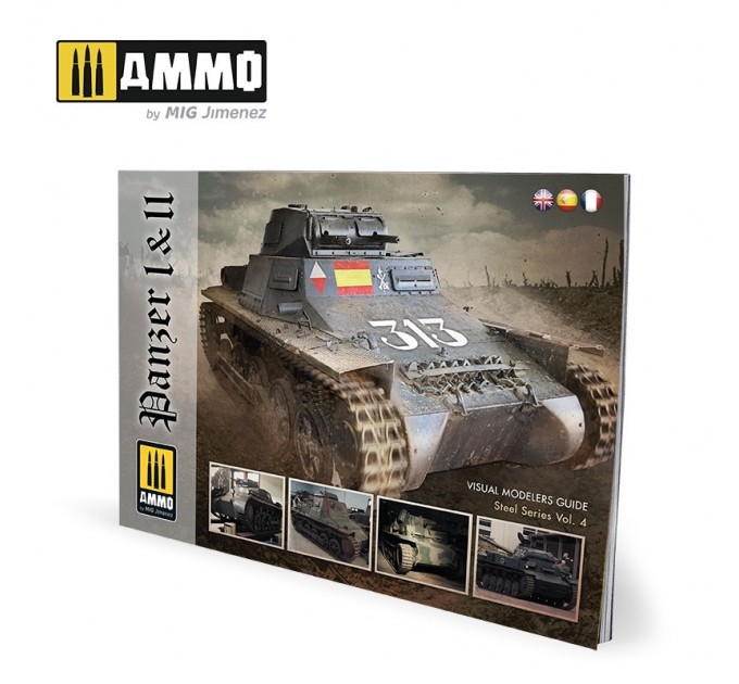 AMIG6083 Panzer I & II - VISUAL MODELERS GUIDE (English, Castellano, Français)
