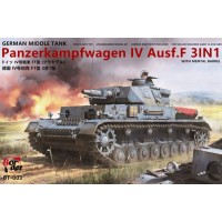 BT-003 1/35 Pz.Kpfw.IV Ausf.F (3 IN 1) BT-003 1/35 Pz.Kpfw.IV Ausf.F (3 IN 1)