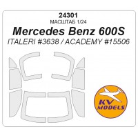 24301 Mercedes Benz 600S (ITALERI #3638 / ACADEMY #15506) 24301 Mercedes Benz 600S (ITALERI #3638 / ACADEMY #15506)