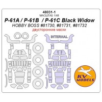 48031-1 P-61A / P-61B / P-61C Black Widow (HOBBY BOSS #81730, #81731, #81732) 48031-1 P-61A / P-61B / P-61C Black Widow (HOBBY BOSS #81730, #81731, #81732)