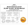 48049 North American B-25 / B-25B / B-25G Mitchel / B-25D (ITALERI #2650, #2787 / ACADEMY #12290, #1