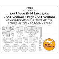 72906 Lockheed B-34 Lexington / PV-1 Ventura / Vega PV-1 Ventura 72906 Lockheed B-34 Lexington / PV-1 Ventura / Vega PV-1 Ventura