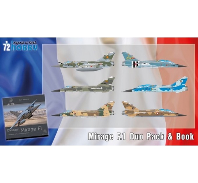 SH72414 Mirage F.1 Duo Pack & Book