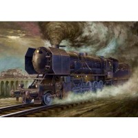Т00210 Немецкий паровоз BR 52. Сборная модель 1/35.
