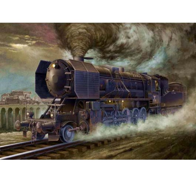 Т00210 Немецкий паровоз BR 52. Сборная модель 1/35.