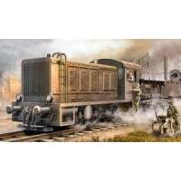 Т00216 Немецкий локомотив WR 360 C12. Сборная модель 1/35.