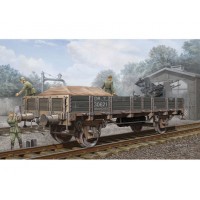 Т01518 Немецкий железнодорожный полувагон, низкие борта. 1/35