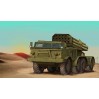Т07180 Советская РСЗО 9К57 «Ураган», сборная модель 1/72