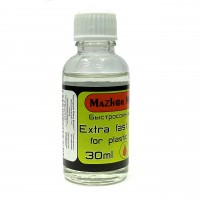 ММ107 Клей для моделей сверхртекучий (Extra fast салатовый), 30 мл стекло