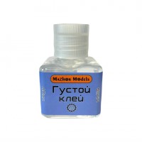 ММ119 Клей для моделей густой, (plastic cement strong) 40 мл стекло+кисть